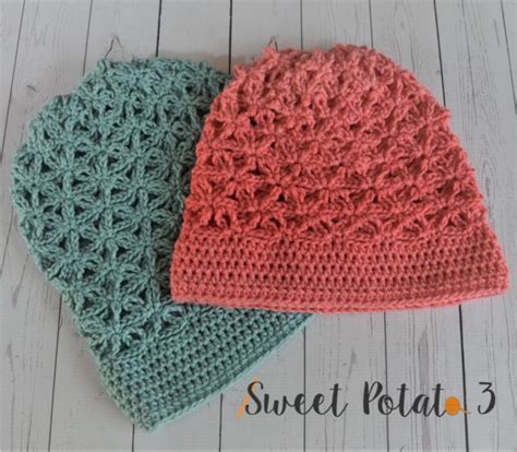 Hat Patterns For The Crochet Cancer Challenge Sweet Potato