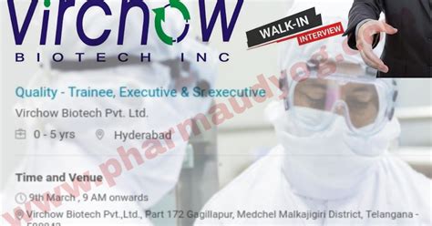 Virchow Biotech Walk In Interview For Quality Control Microbiology Qa