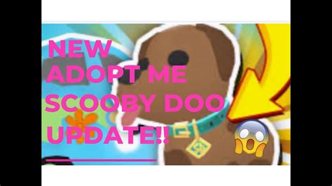 New Scooby Doo Pet And Vehicle Update In Adopt Me Roblox Adopt Me