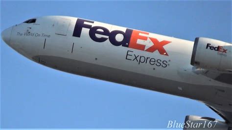 Fedex Express Boeing F N Fe Takeoff From Kix Rjbb Osaka