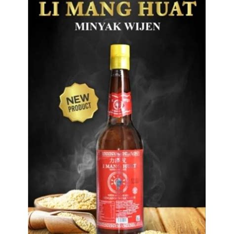 Jual Minyak Wijen Li Mang Huat Sesame Oil Ml Shopee Indonesia