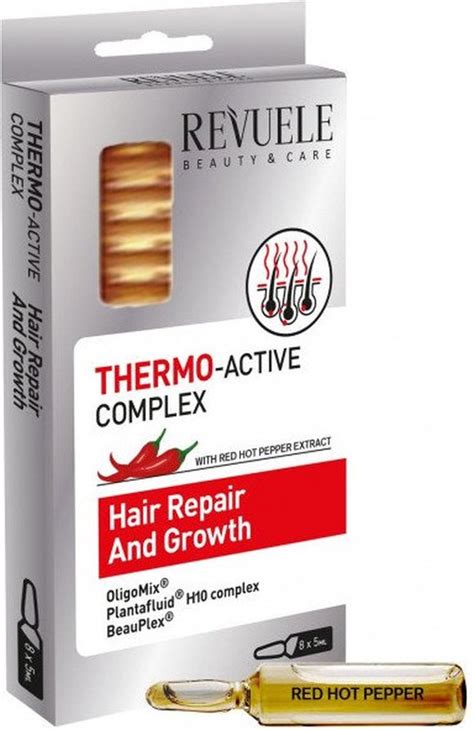 Revuele Ampullen Thermo Active Complex Hair Repair And Growth