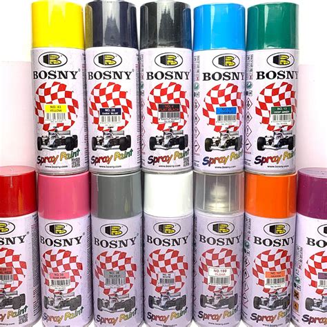 Original Bosny Spray Paint Solid Color 1 Piece Lazada PH