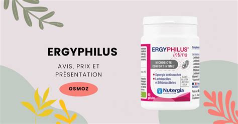 Ergyphilus Intima Avis Probiotiques Microbiote Intime F Minin