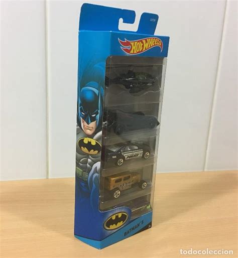 Pack 5 Coches De Hot Wheels Batman 5 Hw City Comprar Coches A Escala 1 72 En Todocoleccion