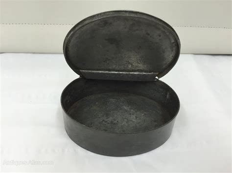 Antiques Atlas Georgian Pewter Snuff Tobacco Box Circa