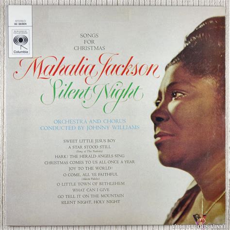 Mahalia Jackson – Silent Night - Songs For Christmas (?) Vinyl, LP, Album – Voluptuous Vinyl Records