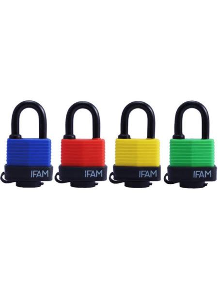 Cadenas Cl Ifam Wp Pour Utilisation Ext Rieure Couleur Rouge