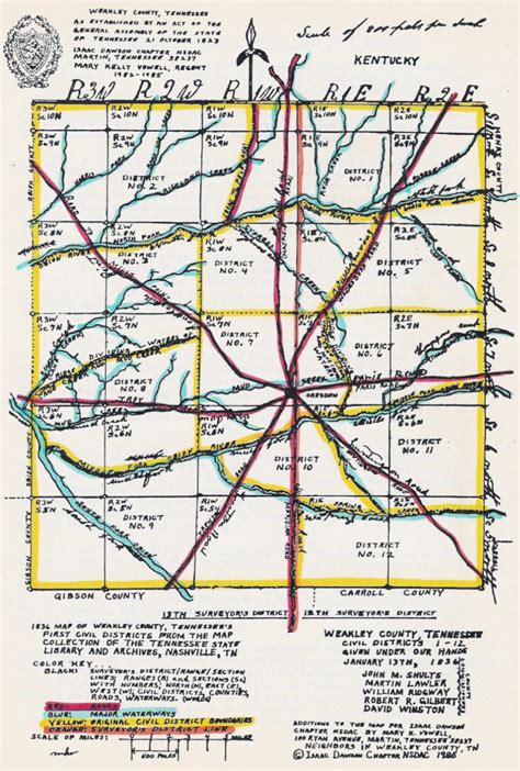 MAP 1836 – Weakley County TNGenWeb