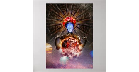 Nammu Sumerian Goddess Fantasy Photo Manipulation Poster | Zazzle