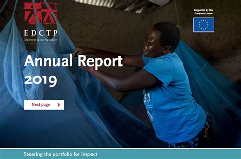 Edctps Annual Report 2019 Highlights The Programmes Focus On Capacity