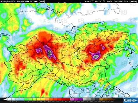 Avviso Meteo Veneto Forte Maltempo Tra Mercoled E Gioved Rischio