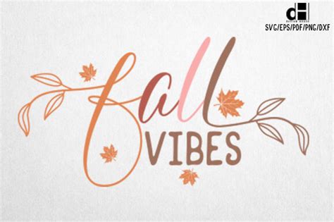 Fall Vibes Svg Png Design Graphic By Designhouse Creative Fabrica