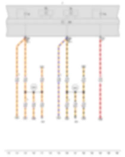 VW CROSS FOX 2015 Airbag Systems Wiring Diagrams Pin Connector