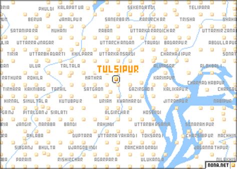 Tulsipur (Bangladesh) map - nona.net