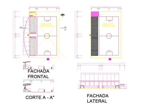 Centro De Esportes Em AutoCAD Baixar CAD 165 48 KB Bibliocad