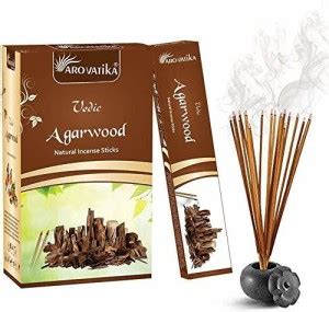 Aromatika Vedic Agarwood Oudh Natural Masala Incense Sticks In Pack Of