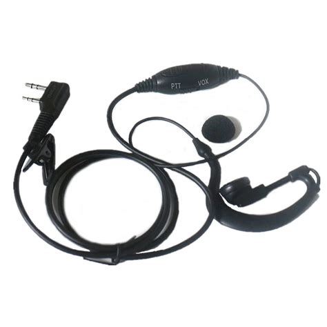 Baofeng Auriculares Con Forma De G De Pines Auricular De Seguridad