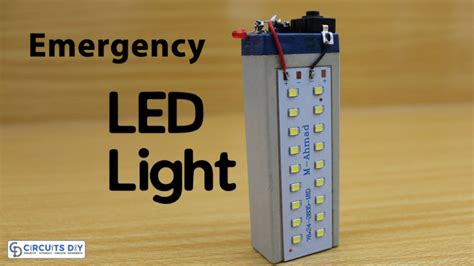 Power Failure Emergency Lamp Circuit Using PNP Transistors