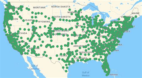 Tesla Charging Locations Map