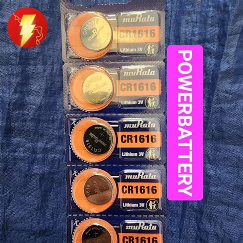 Jual Baterai Murata Cr Lithium V Battery Jam Tangan Coin