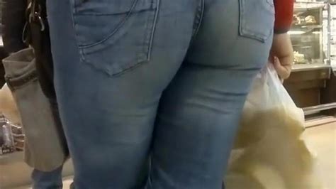 Milf S Soft Ass Squeezed In Jeans Tnaflix