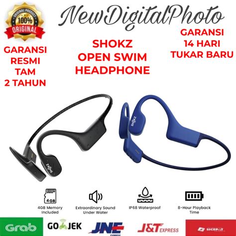 Jual Shokz Openswim Aftershokz Open Swim Bone Conduction Swimming