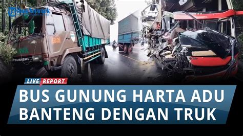 Kecelakaan Di Situbondo Bus Gunung Harta Adu Banteng Dengan Truk