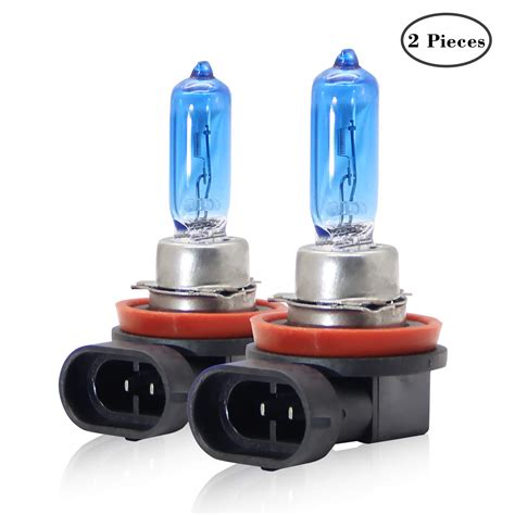 WinPower H9 Halogen Headlight Bulbs 100W 5000K Warm White Lamp 12V Auto