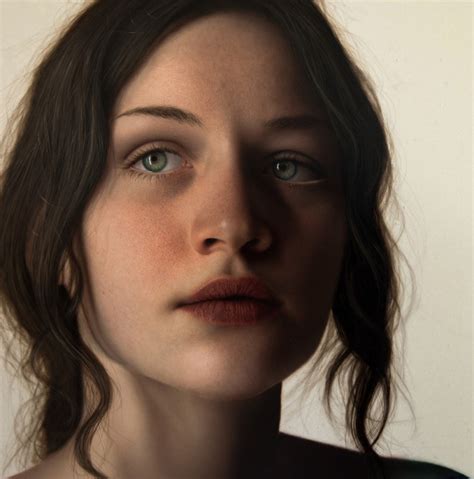 Hyper Realistic Portrait Painting