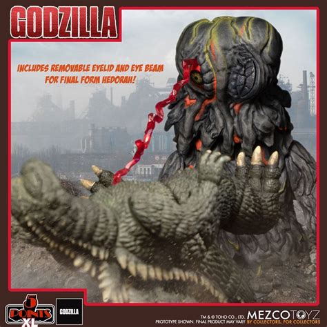 Mezco Toys Godzilla Vs Hedorah Points Xl Deluxe Box Action Figure