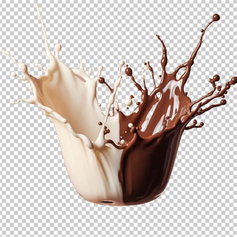 Premium Psd Chocolate Liquid Png Psd