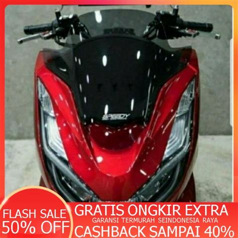 Jual Visor Windshield New Pcx Model Kathem Windshield Mika