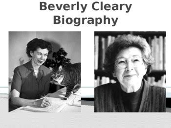 Beverly Cleary Biography - Amped Up Learning