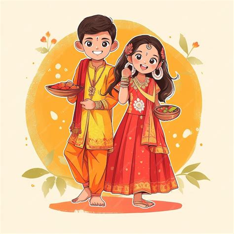 Premium Photo Bhai Tika Celebration Festival Of Sibling Bonding And Love