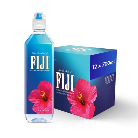 Fiji Natural Artesian Bottled Water 700ml 237 Fl Ounce