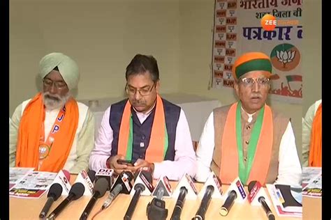 Bjp Issues Charge Sheet Against Congress In Body Elections In Bikaner