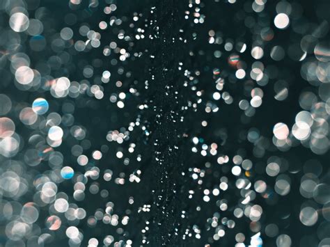 Drops Glare Bokeh Blur Wet 4k Wallpaper Toppng