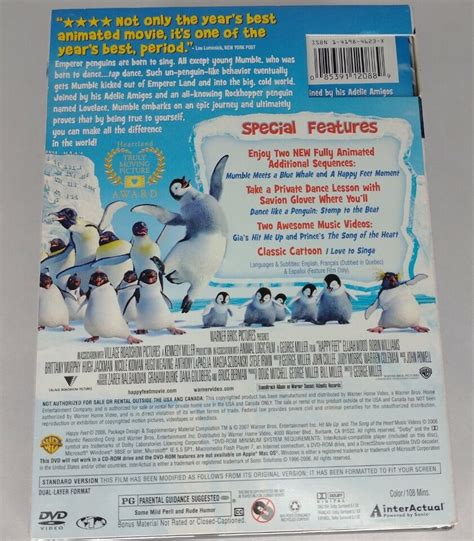 Happy Feet DVD 2007 WHV Full Screen New EBay