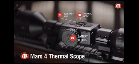 ATN Mars 4 Smart HD 4-40x, 640x480 Thermal Scope
