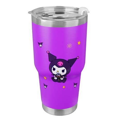 Order Sanrio Kuromi Stainless Steel Tumbler Water Bottle Travel Mug