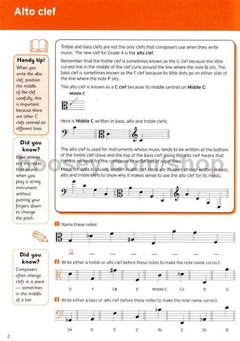 Theory Workbook Grade 4 Trinity College London