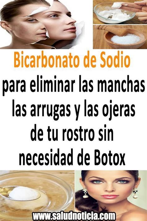 Bicarbonato De Sodio Para Eliminar Las Manchas Arrugas Y Ojeras Del