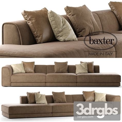 Download Baxter Rafael Sofa Composition model - 3DRGBs