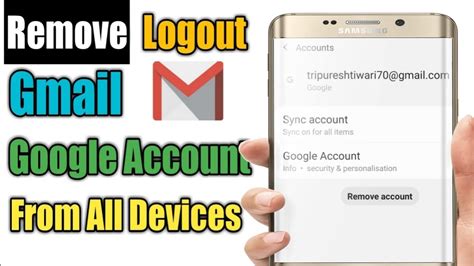 Apne Mobile Se Gmail Account Ko Kaise Delete Kare How Delete Gamil