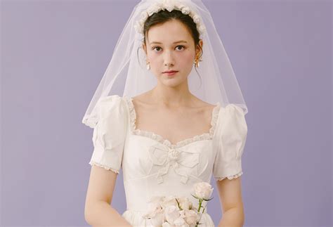 Square Neck Wedding Dress – Rosymae