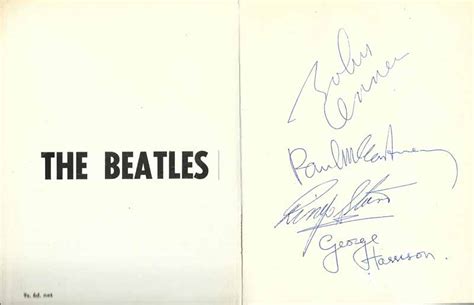 Lot Detail The Beatles Group Signed John Lennon In His Own Write