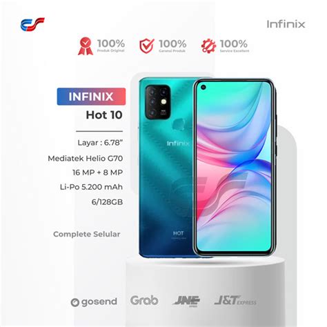 Jual Infinix Hot Di Seller Complete Selular Official Store