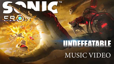 Sonic Frontiers UNDEFEATABLE Music Video YouTube