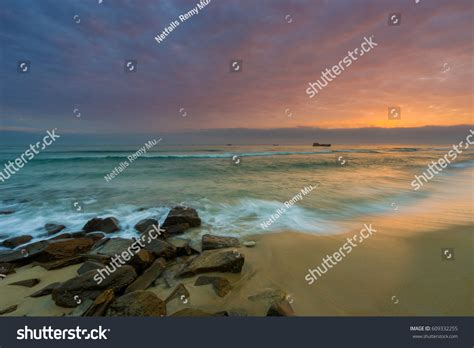 sunrise   beach  template  crystalgraphics